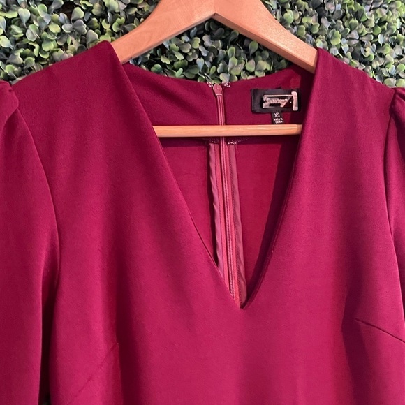 Alexia Admor Red Ruffle Dress - Picture 3 of 6